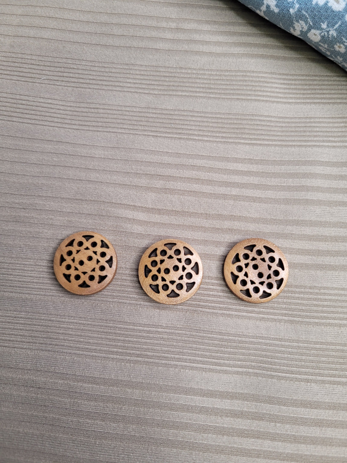 Hollow Wooden Buttons