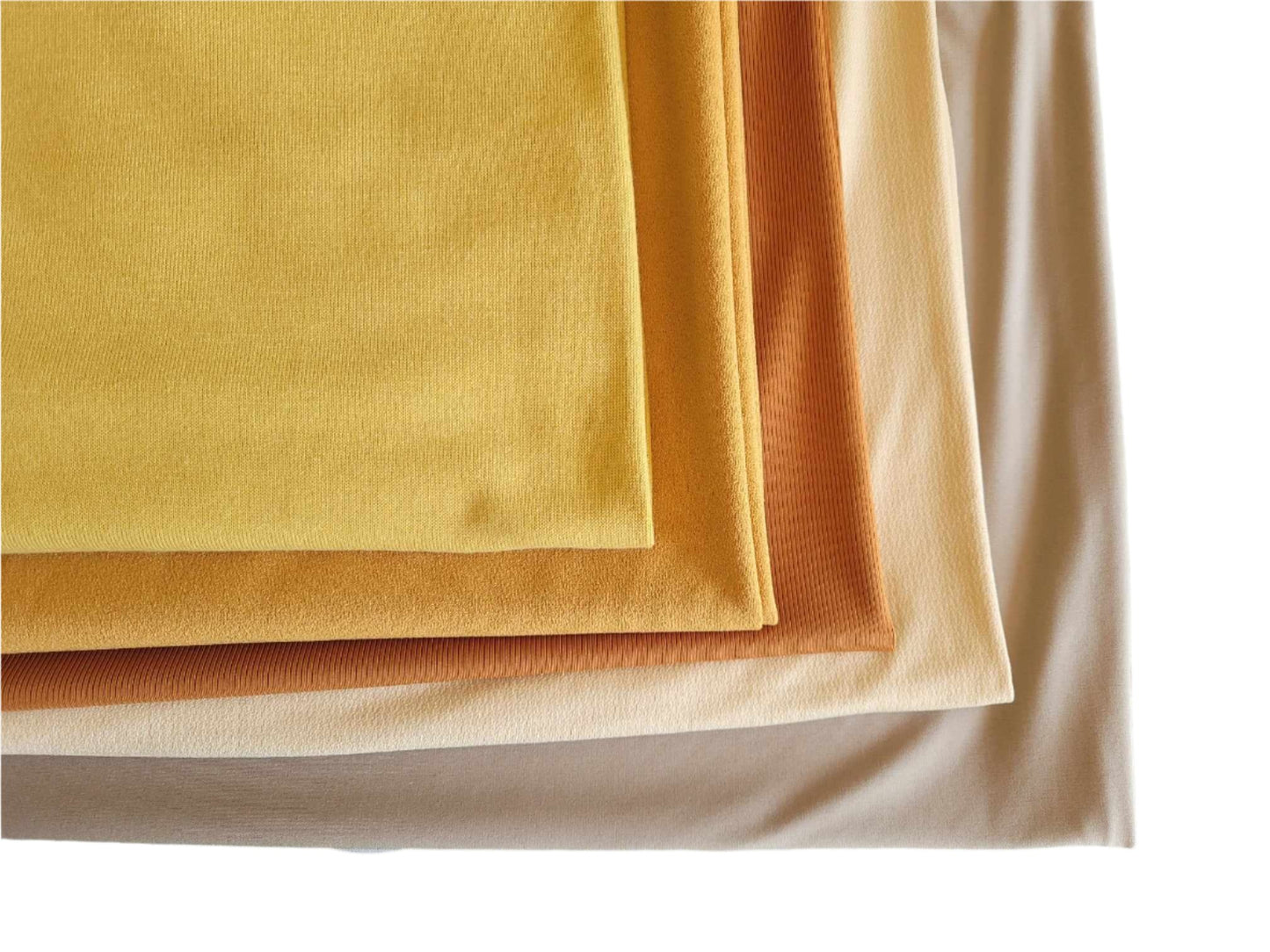 Goldenrod Techno Crepe Knit Fabric